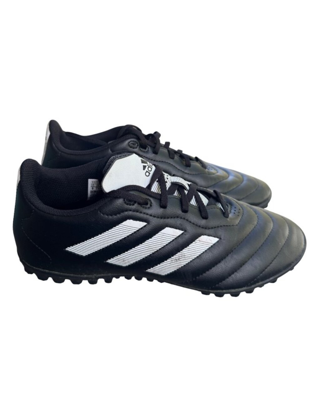 adidas Goletto VIII Turf Soccer Shoes Men’s US 8 Black White TF Artificial Grass